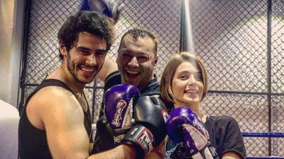 Belevi ve Batur ringde buluştu