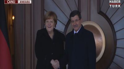 Merkel ile 10 konuda mutabakat