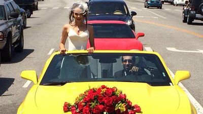 Eski eşe duygusal veda...