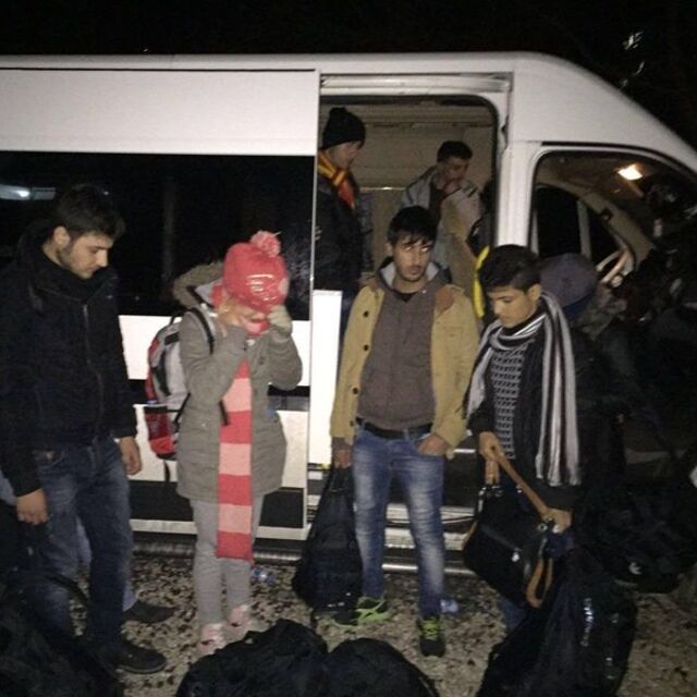 Edirne'de 205 kaçak ile 5 organizatör yakalandı