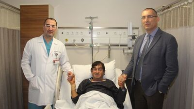 Turan Özdemir anjiyo oldu