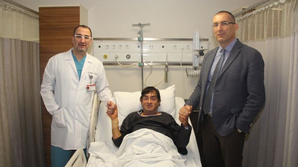 Turan Özdemir anjiyo oldu