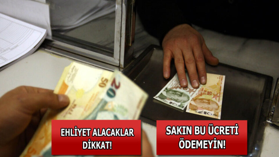 Ehliyet alacaklar dikkat!