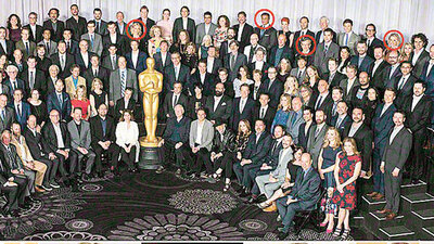 Oscar'ın aile fotoğrafı