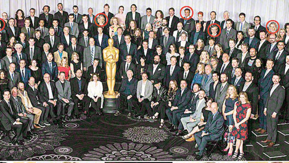 Oscar'ın aile fotoğrafı