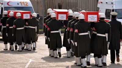 Şehitlere son görev