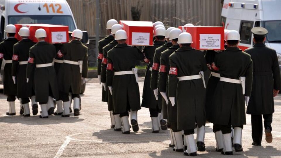 Şehitlere son görev