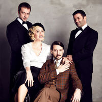 ‘39 Basamak’ tiyatro sahnesinde