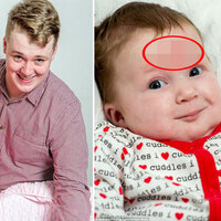 Sevgililer Günü'nde hamile kaldı! Bebeğinin alnında...