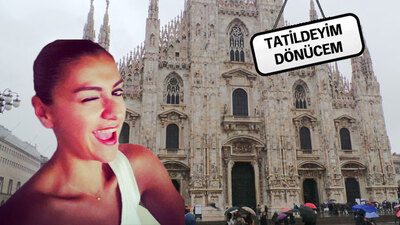 Seda Zeynep Köse modanın başkenti Milano'da