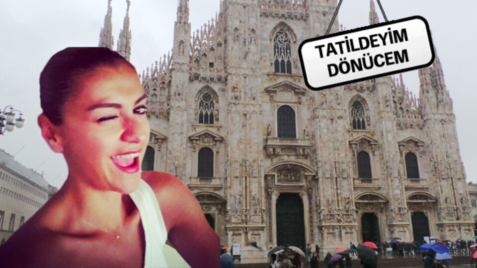 Seda Zeynep Köse modanın başkenti Milano'da