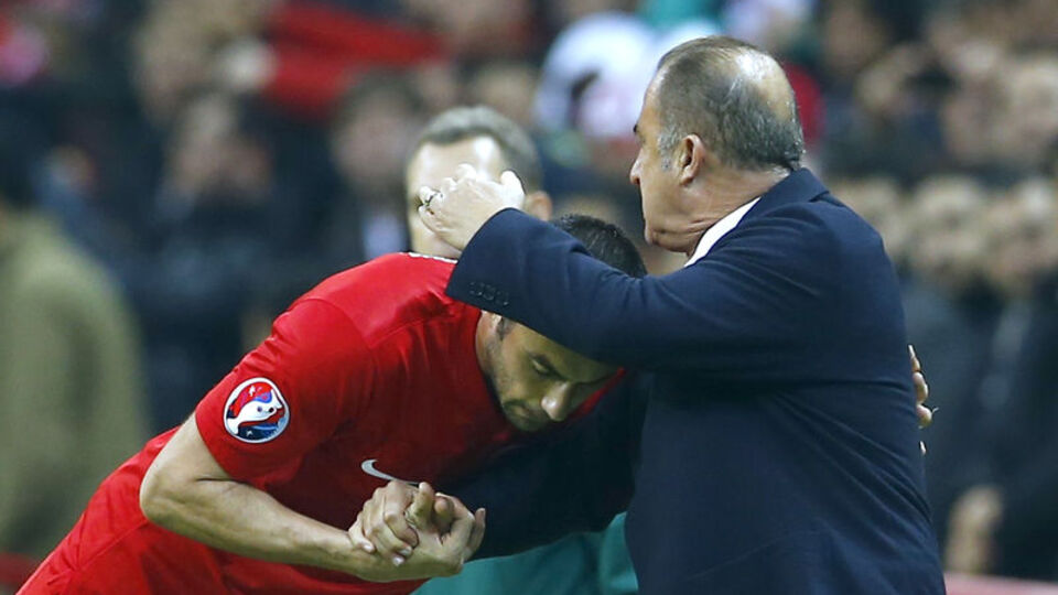 Burak'tan Terim'e veda