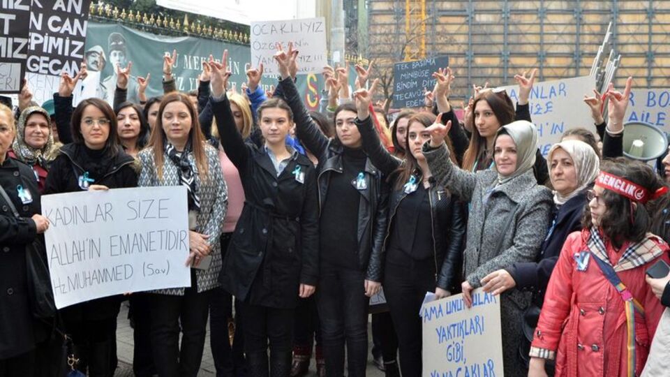Ülkücülerin Özgecan Aslan eyleminde arbede