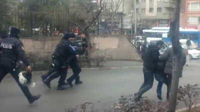 Ankara Üniversitesi'nde arbede: 16 gözaltı