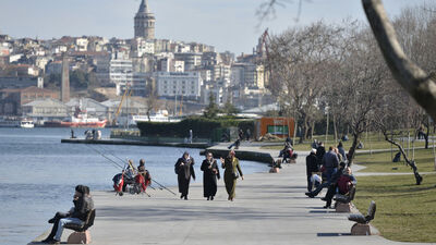İstanbul'da sıcaklık mevsim normallerinin üzerinde