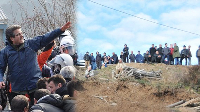 Artvin halkının Cerattepe'de maden direnişi