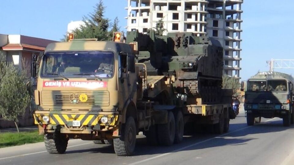 Suriye sınırına tank sevk edildi!