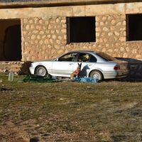 BMW bagajında 650 kilo bomba!