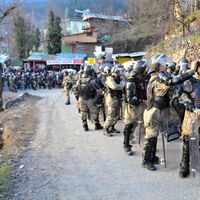 Cerattepe'de gazlı müdahale! 10 kişi gözaltında