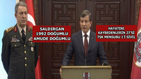 Başbakan Davutoğlu faili ve örgütünü açıkladı