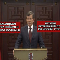 Başbakan Davutoğlu faili ve örgütünü açıkladı