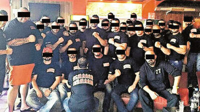 'Osmanlı Boks Kulübü' üyeleri Almanya polisini korkuttu