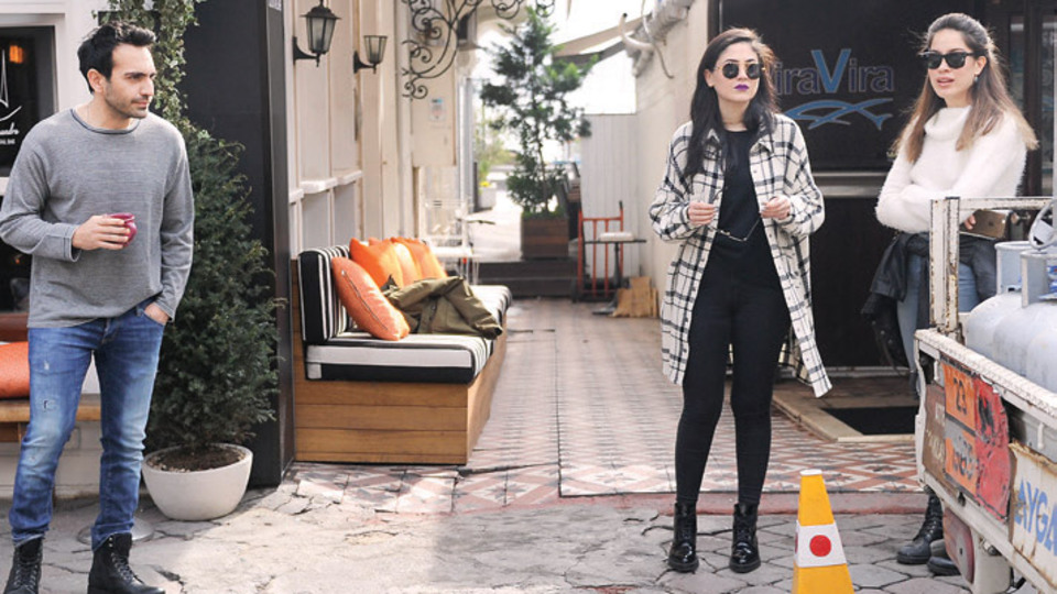 Çekimde de birlikteler