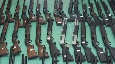 Bolu'da silah operasyonu!