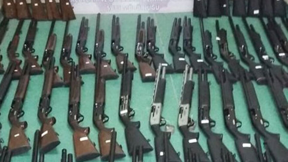 Bolu'da silah operasyonu!