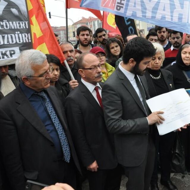 Abdullah Cömert davasında gerginlik!