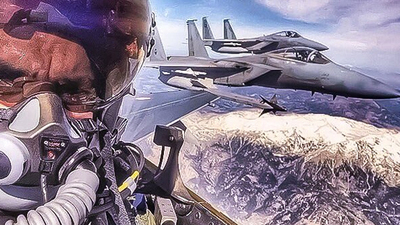 F-16 pilotunun selfiesi konuşuluyor...