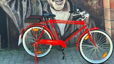 Tek aşkı kırmızı bisikleti