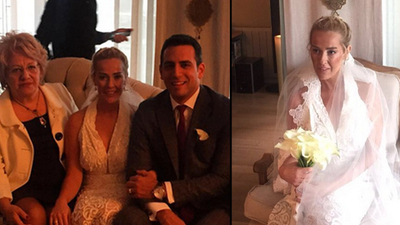 Ünlü çift evlendi