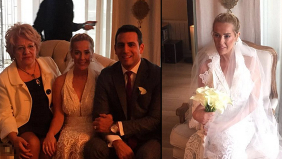 Ünlü çift evlendi