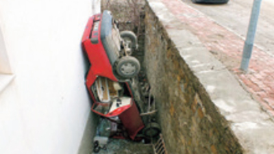 Fren yerine gaza basınca...