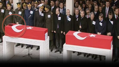 Devletin zirvesi oradaydı! Şehidin vasiyetini yerine getirdiler!