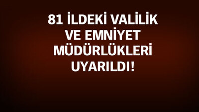 Emniyet'i alarma geçiren istihbarat! Bu plakalara dikkat!