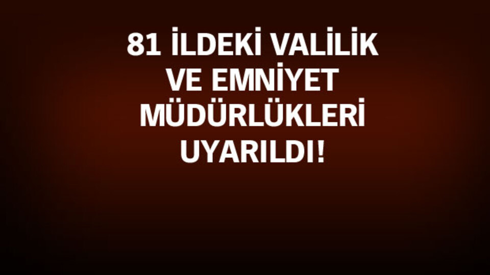 Emniyet'i alarma geçiren istihbarat! Bu plakalara dikkat!