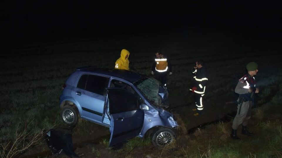 Tekirdağ'da feci kaza!