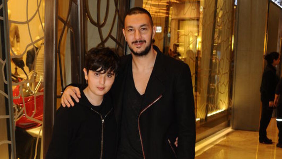 Baba oğulun spor alışverişi