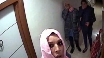 Hırsızlık için zorladıkları kapıda bakın neyle karşılaştılar!