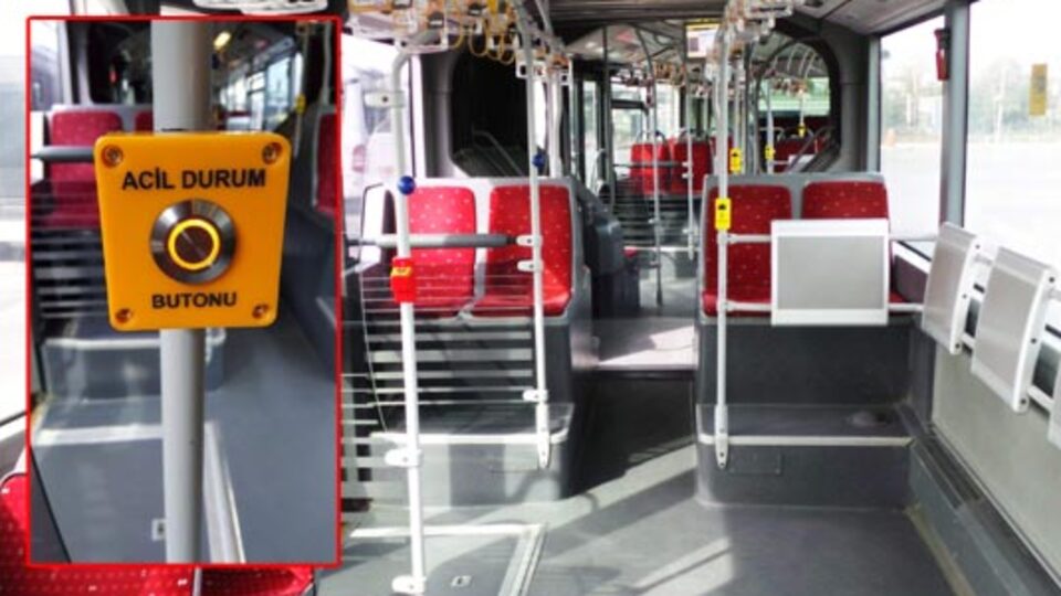 İETT'den tacize 'butonlu' önlem