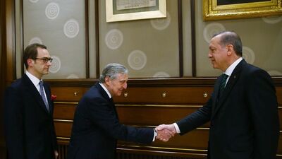 Koç ailesi Külliye'de