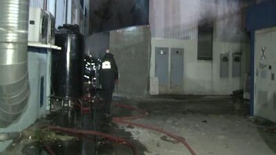 Öğrenci yurdunda yangın!