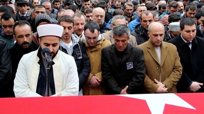 Türkmendağı'nda öldürülen Ferhat Tüle, toprağa verildi