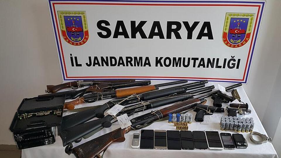 Antika silahlar ele geçirildi!