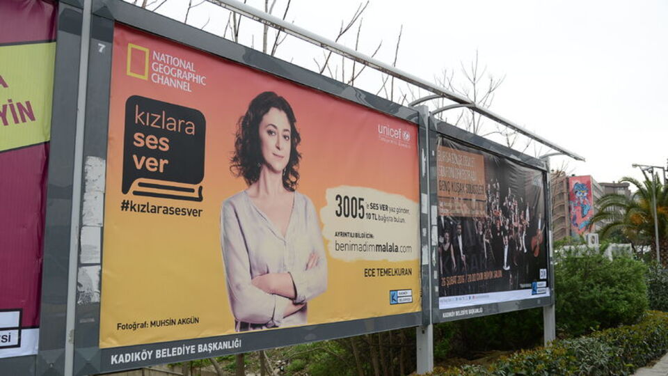 'Hayalleri için kızlara ses ver!'