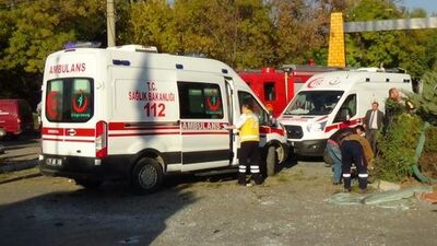 Kırıkkale'de feci kaza: 10 yaralı!