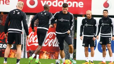 Beşiktaş'ta derbi hazırlıkları