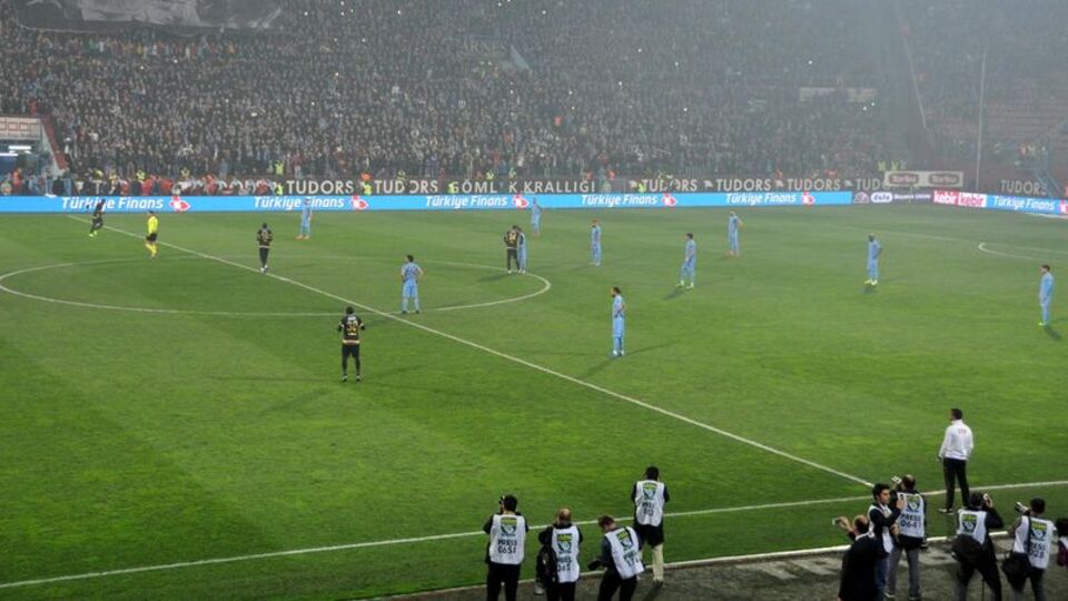 Trabzonspor'dan şok protesto!